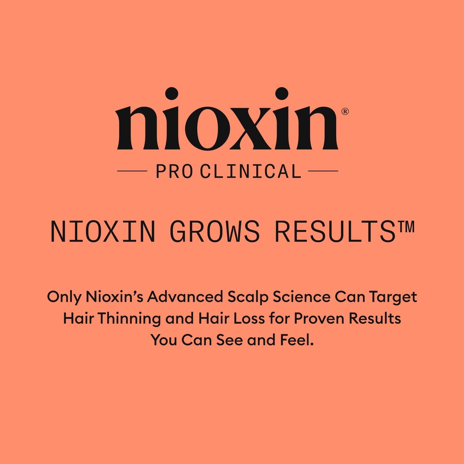 Nioxin Scalp and Hair Thickening System 4 for Coloured, dry and damaged hair Treated Hair with Progressed Thinning, Trial Kit