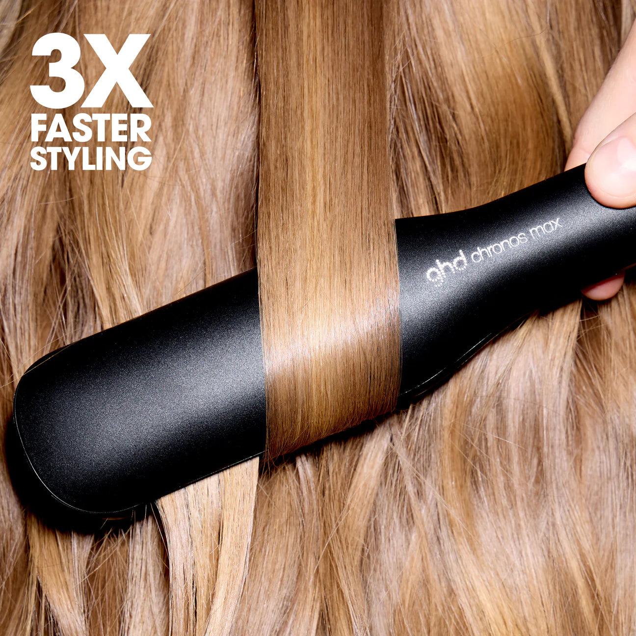 NEW GHD CHRONOS MAX BEST WIDE PLATE HAIR STRAIGHTENER (43MM PLATE)