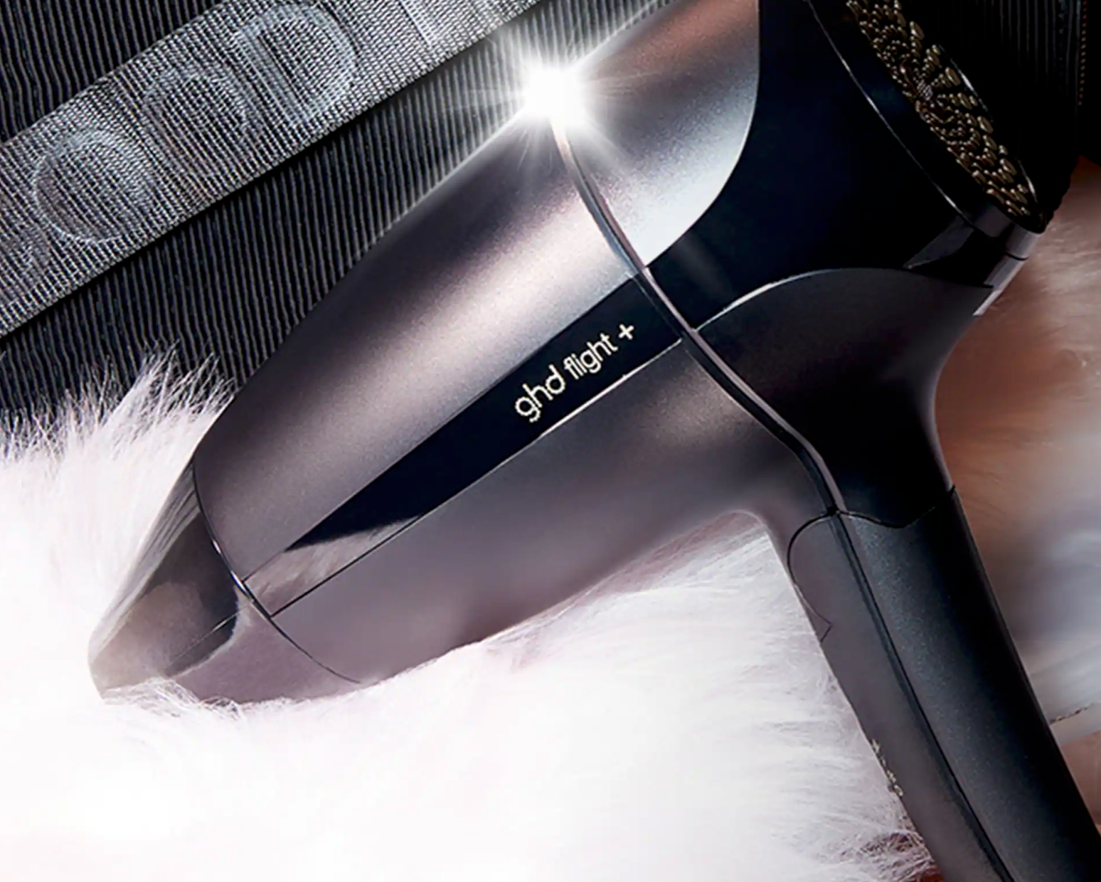 GHD FLIGHT+ TRAVEL HAIR DRYER FESTIVE GIFT SET