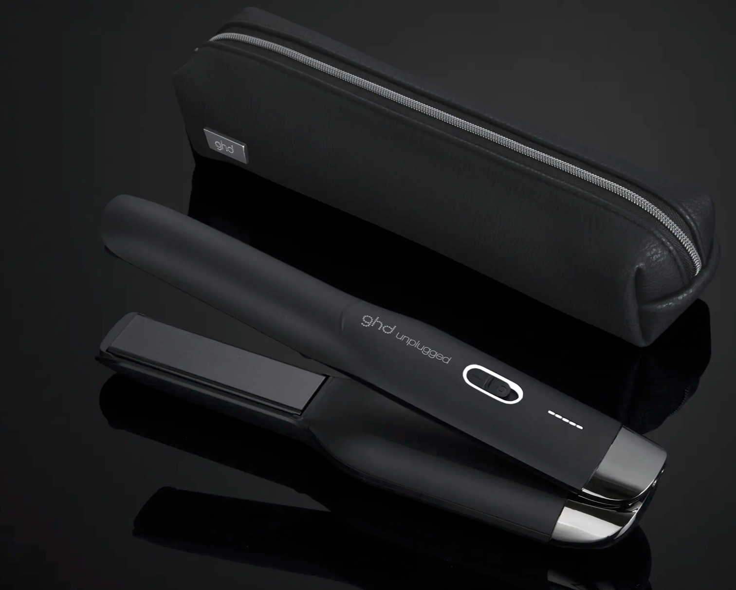 GHD UNPLUGGED CORDLESS HAIR STRAIGHTENER (BLACK)